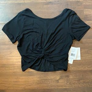 Beyond Yoga Reversible Cropped Tee